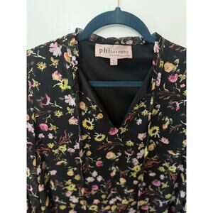 Philosophy Floral Dress with Bell Sleeves